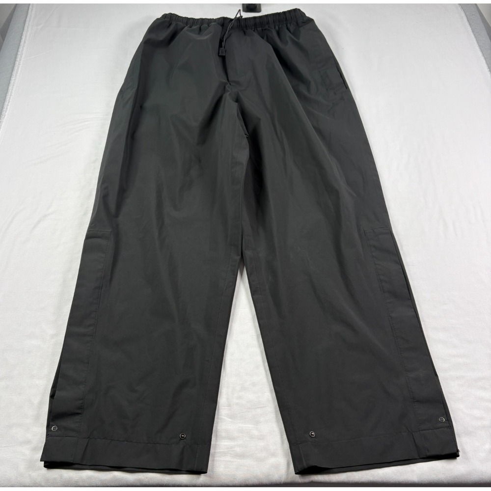 Zero Restriction Pants Mens Large Black Gore Tex Golf Rain Water Resistant